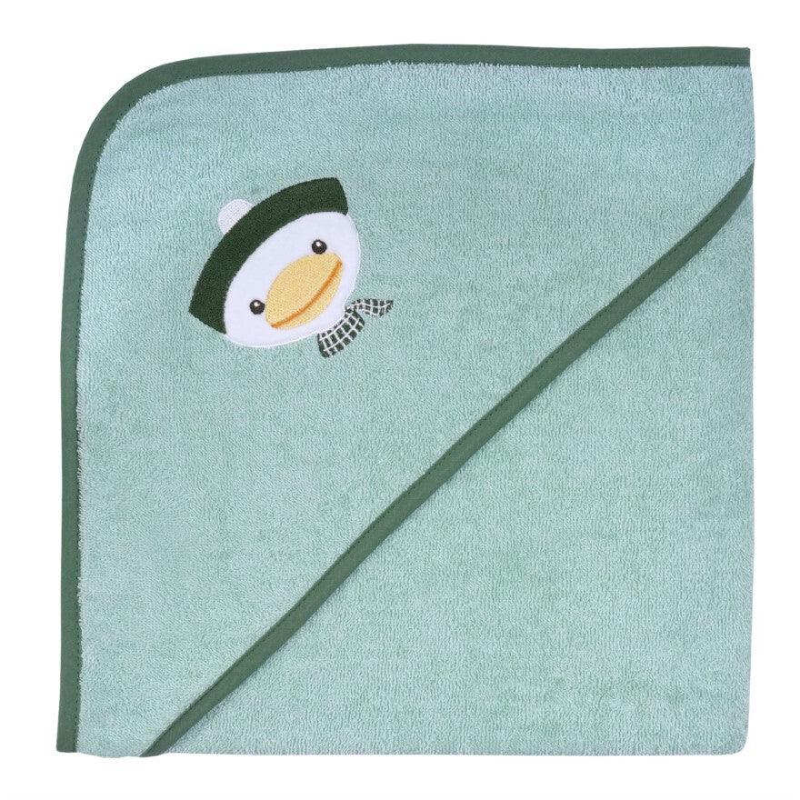 NEU Südfrottier Serie "Ente mint" Badetücher, Badeponcho, Lätzchen etc