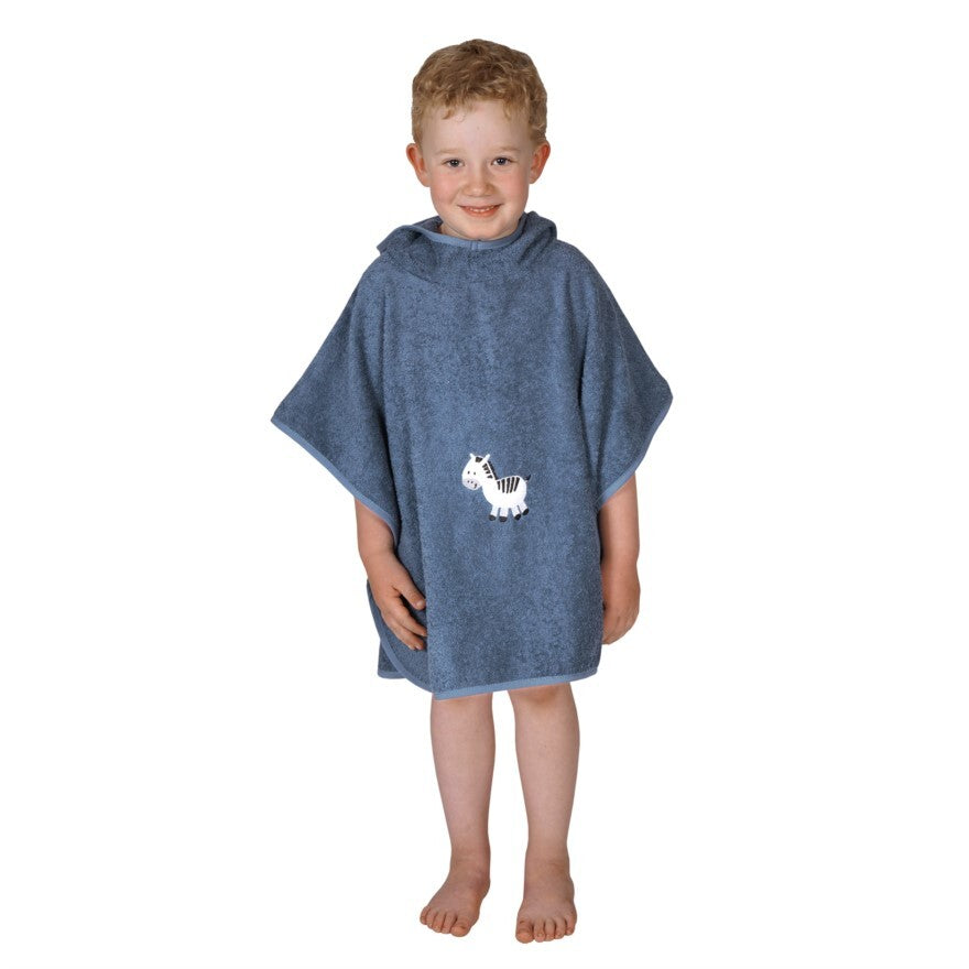 NEU Südfrottier Serie "Zebra dunkelblau" Badetücher, Badeponcho, Lätzchen etc