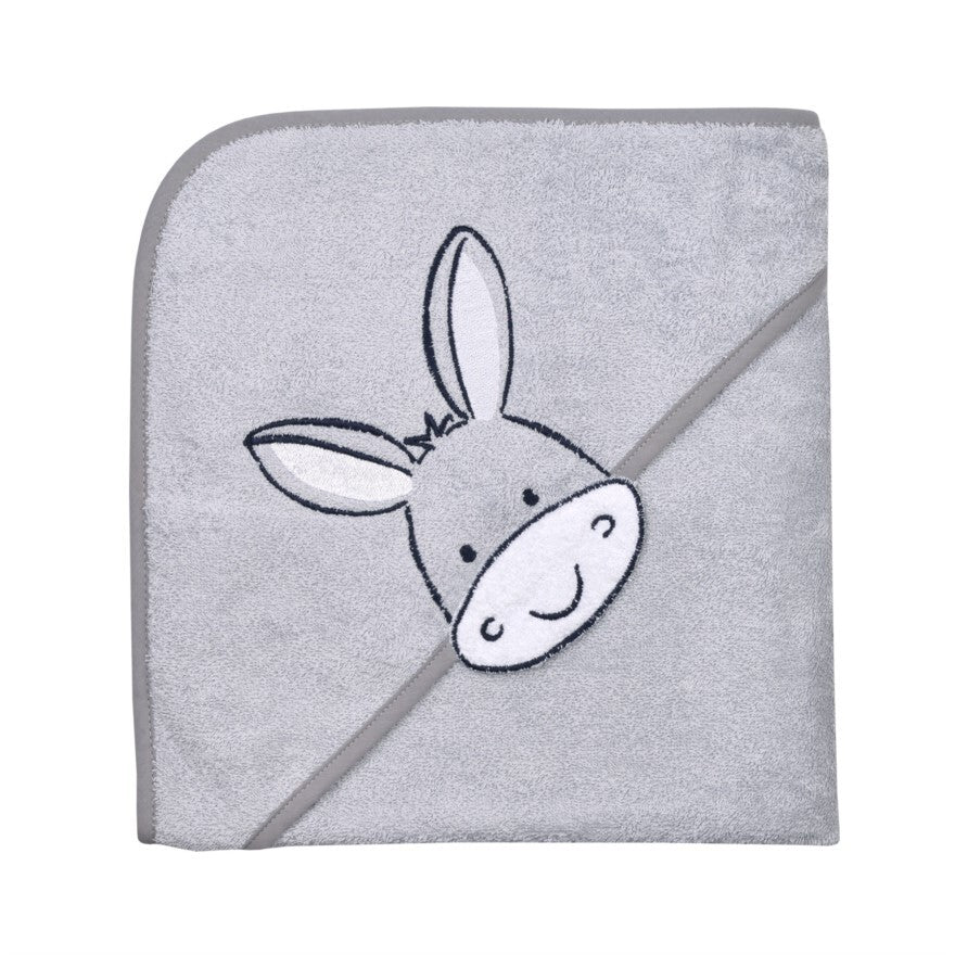 NEU Südfrottier Serie "Esel hellgrau" Badetücher, Badeponcho, Lätzchen etc