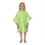 Wörner Südfrottier Uni opalgrün Bade-Poncho 120/75 cm