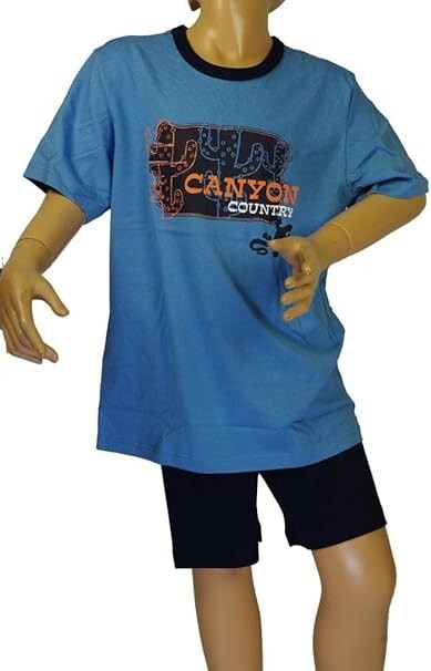 %% STOP %% REDUZIERT Schiesser Jungen Schlafanzug Kurz Shorty NEU Gr.92