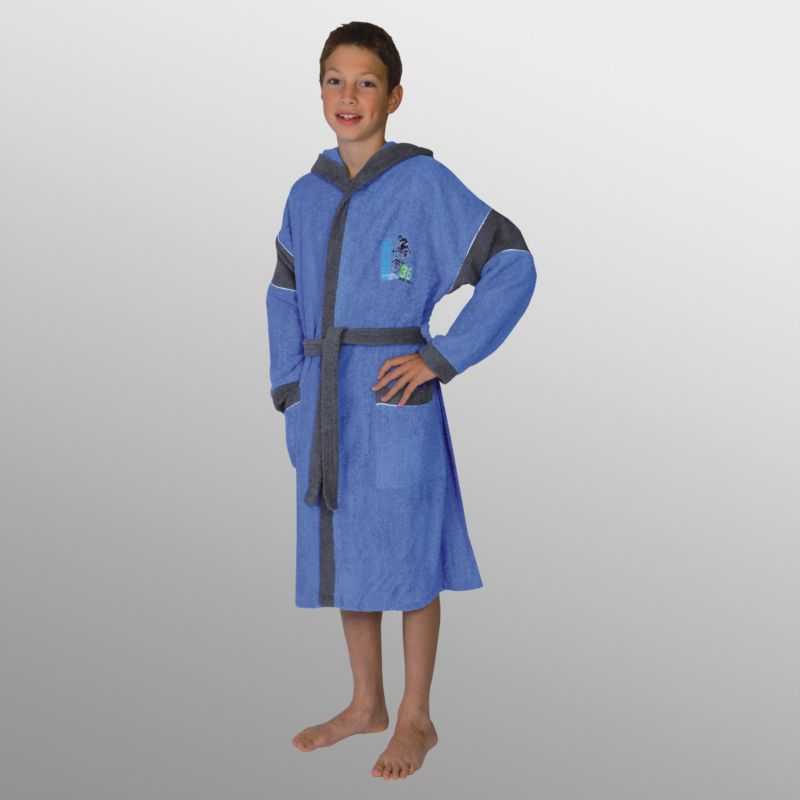 SONDERPREIS Wörner Südfrottier Junge Bademantel NEUWARE  Gr. 128