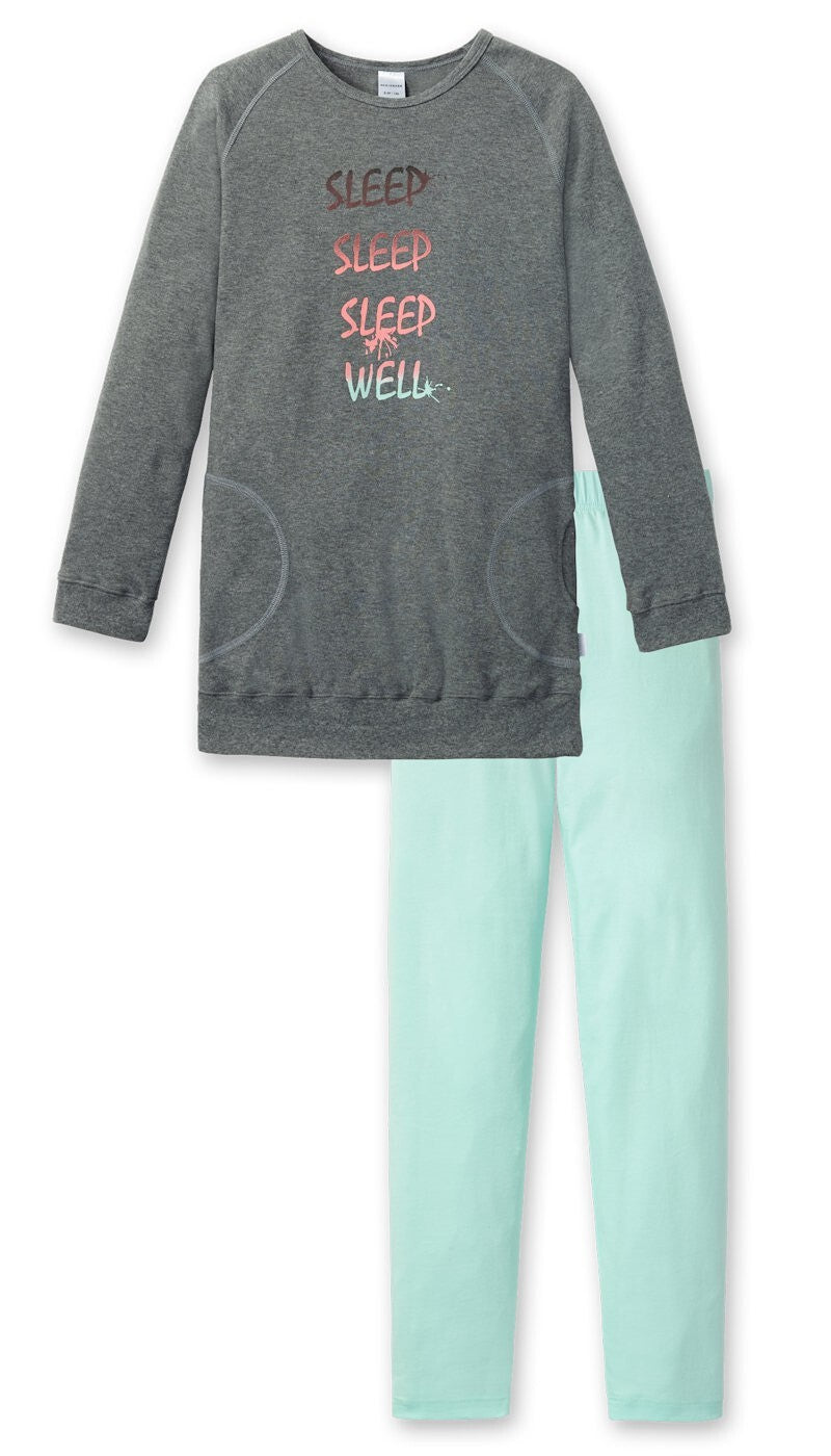 %% STOP %% REDUZIERT Schiesser Mädchen Schlafanzug  NEU Gr.128