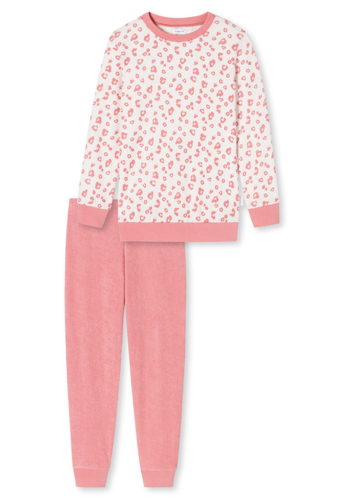 Schiesser Mädchen Schlafanzug Frottee NEU Gr.116
