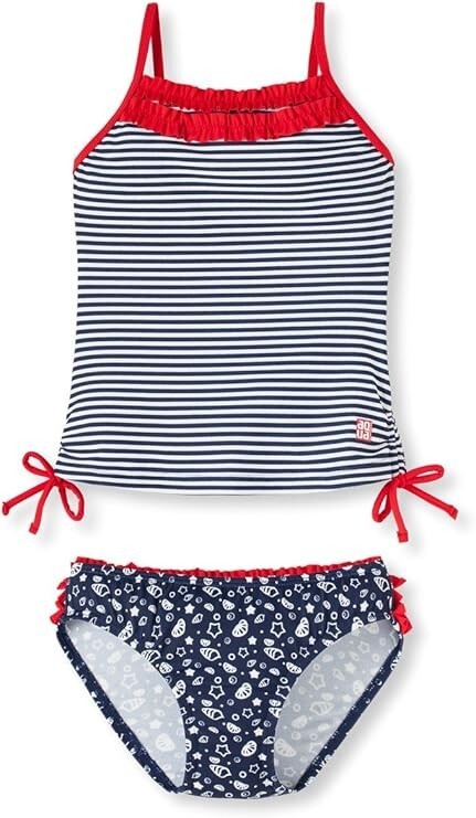 % REDUZIERT Schiesser Mädchen Aqua Tankini für Mädchen NEU Gr. 92