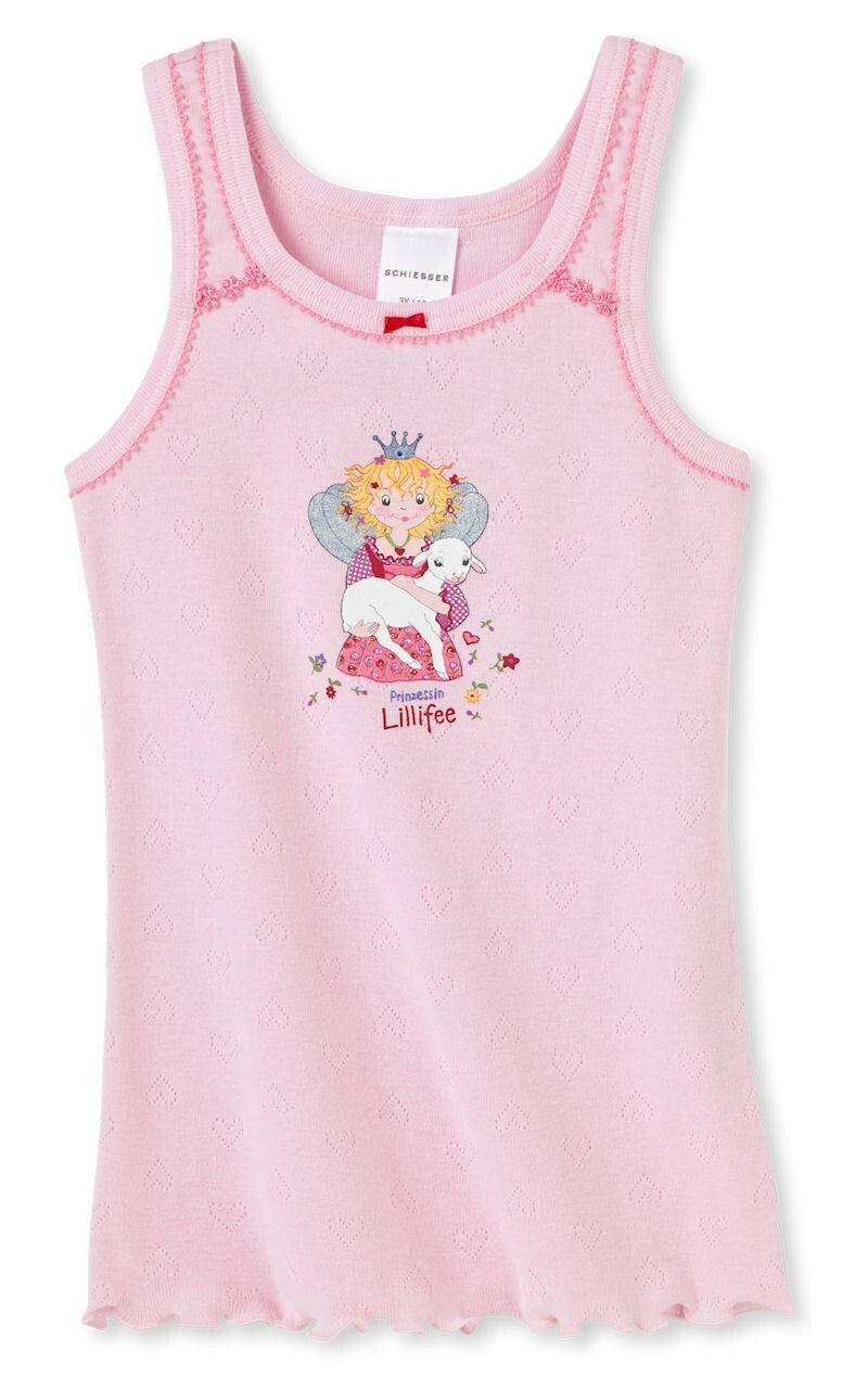 %% STOP %% REDUZIERT Schiesser Mädchen  Unterhemd  NEU Gr. 92