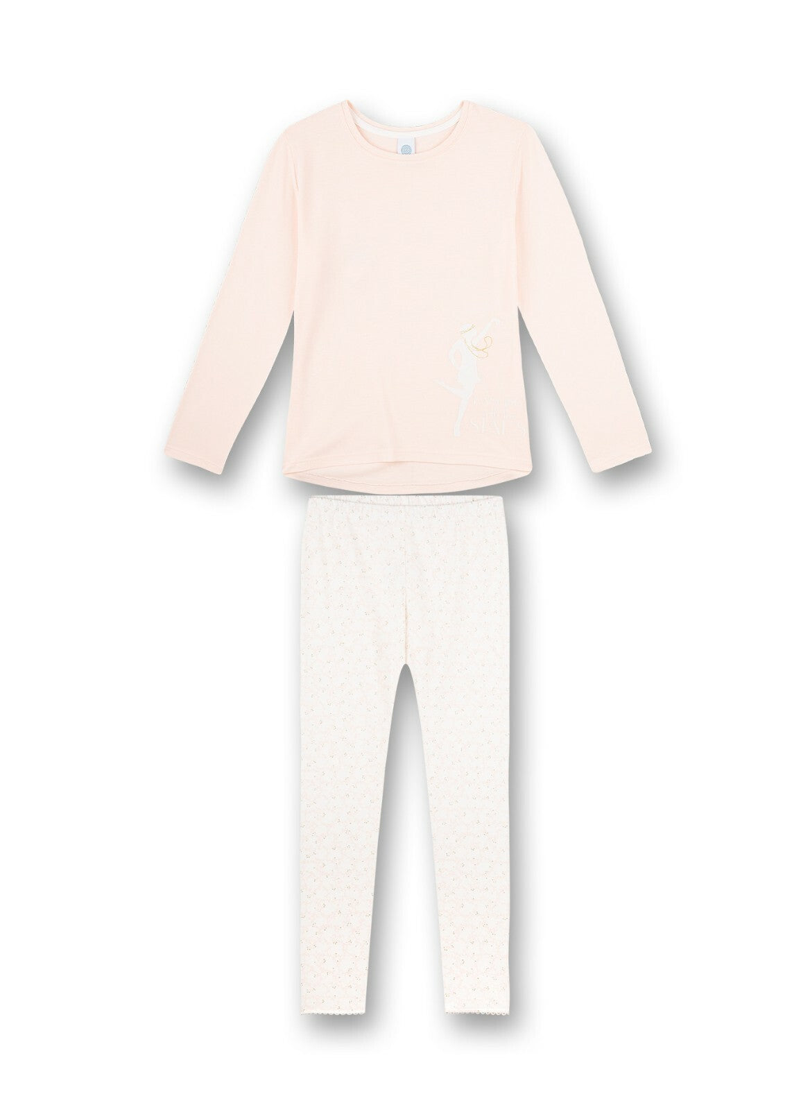 Sanetta Mädchen langer Schlafanzug  2-tlg rosa  Modal Gr. 128-176