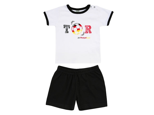 Jacky Baby Body oder T-Shirt + Shorts WM /EM Deutschland Fußball  Gr. 44 -104