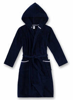 %% SONDERPREIS Sanetta Bademantel dunkelblau NEU Gr.92,104,176