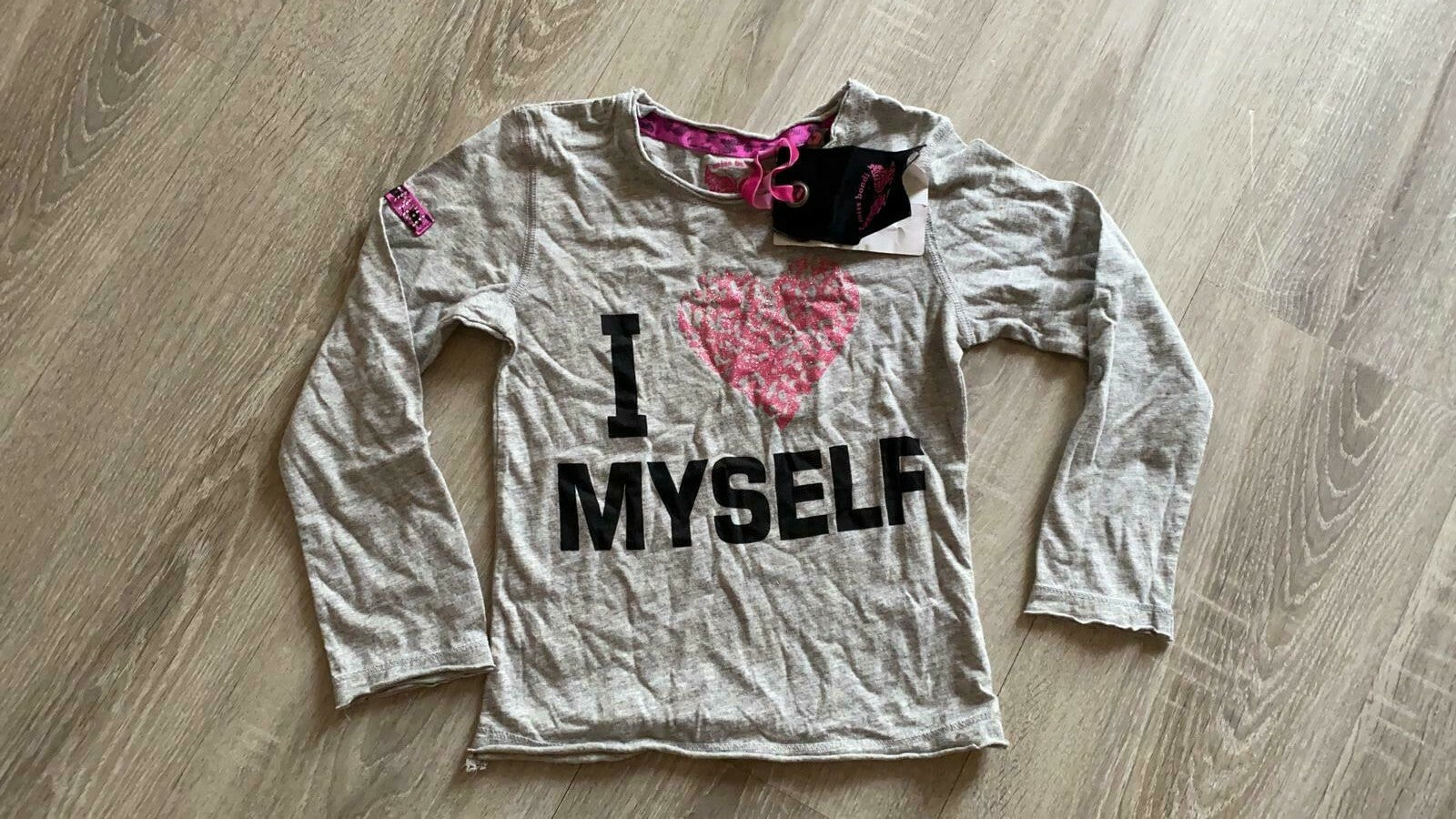 %%% MEGA COOLES LANGARMSHIRT VON MISS BONDI DRESS NEU GR 110 %%%