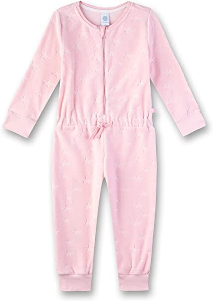 %% SANETTA Nicky Jumpsuit Overall Sterne MÄDCHEN  Rosa NEU GR.98 %%