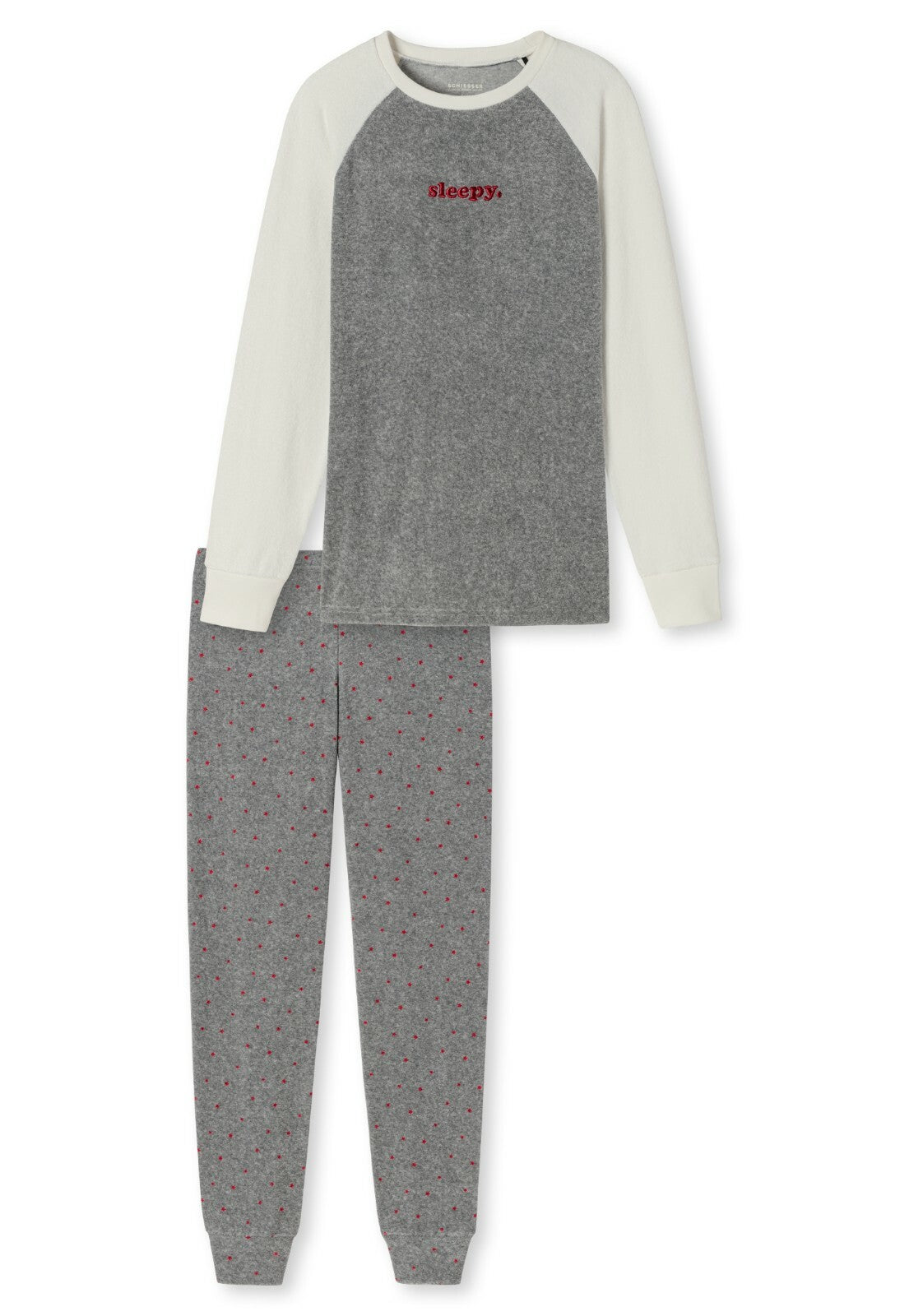 Schiesser Schlafanzug lang  Frottee  HW  Gr. 140 - 176