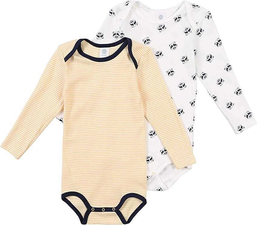 %% SANETTA DOPPELPACK LANGARMBODYS MÄDCHEN   NEU GR.98 %%