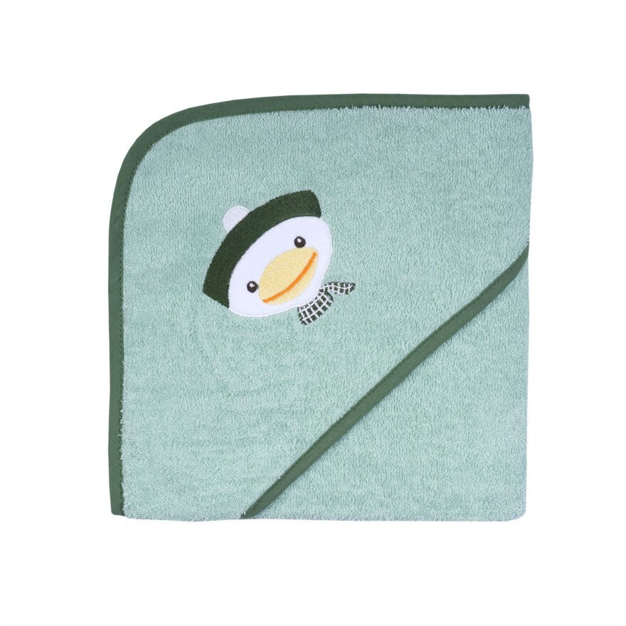 NEU Südfrottier Serie "Ente mint" Badetücher, Badeponcho, Lätzchen etc