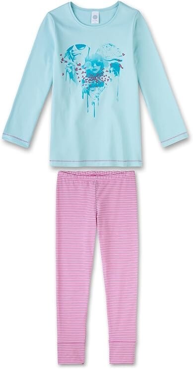 SANETTA   Mädchen Schlafanzug  Türkise NEU Gr.152