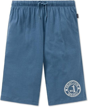 Schiesser Jerseybermuda mit seitlichen Indigo - Mix & Relax (140)