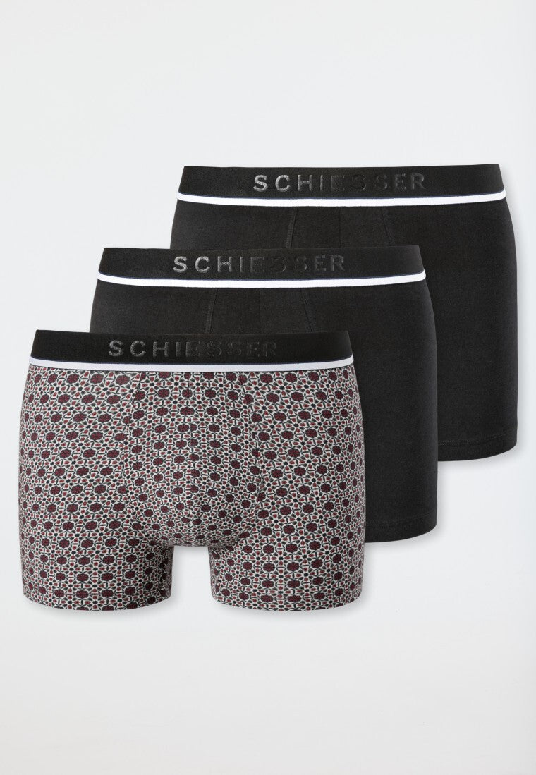 REDUZIERT  %% SCHIESSER Herren Boxershorts 3 er Pack NEU Gr.S %%