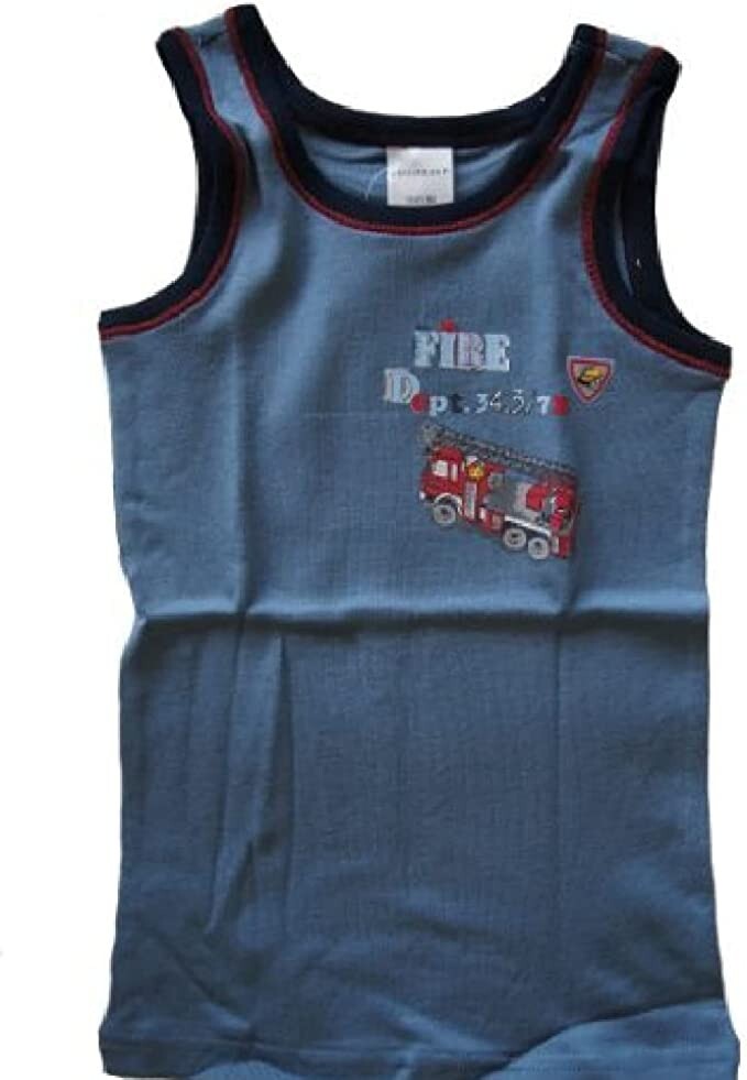 %% STOP %% REDUZIERT Schiesser Jungen  Unterhemd  NEU Gr.92