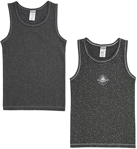 Jacky Baby Jungen Unterhemden 2  Pack BIOBAUMWOLLE Gr. 98/104