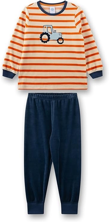 SANETTA  Jungen Schlafanzug  Traktor Nicki   NEU Gr.140