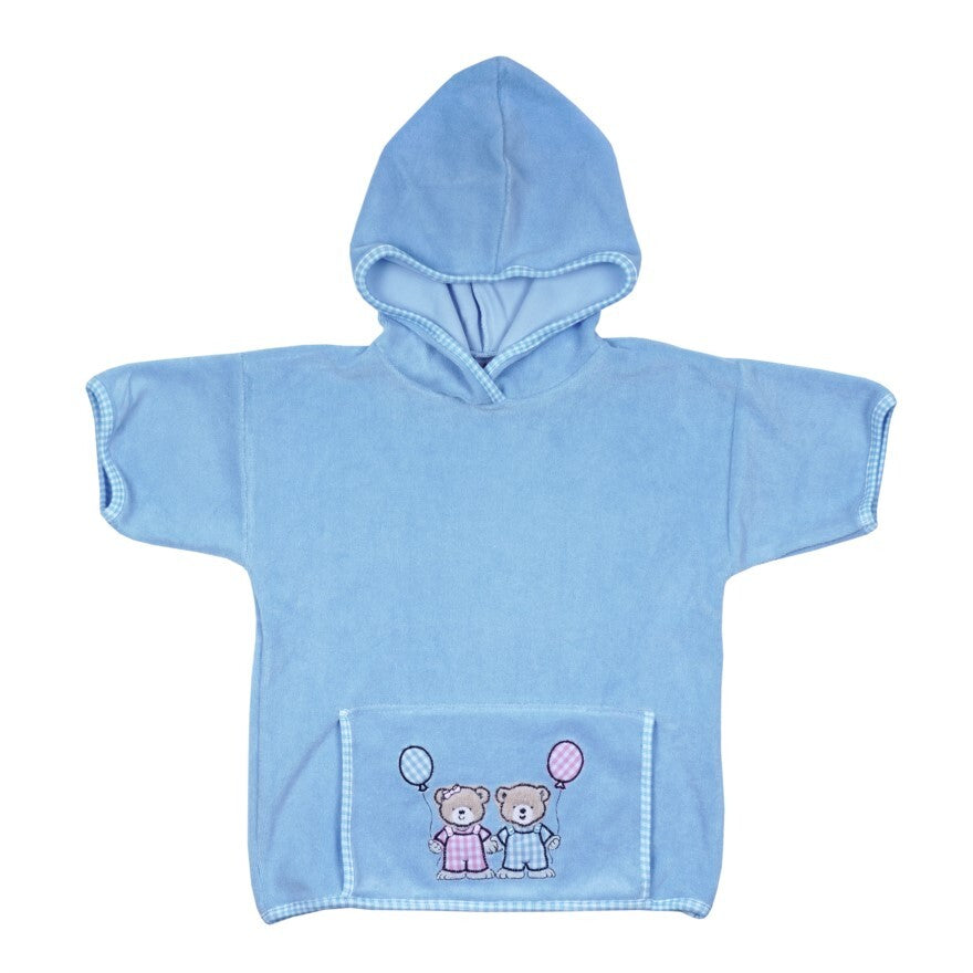 %% Wörner Südfrottier Jacke Jungen Frottee Jacke UV Kapuze  Gr. 98/104 %%