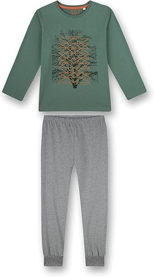 Sanetta Jungen langer Schlafanzug Stay Wild NEUWARE  Gr. 152