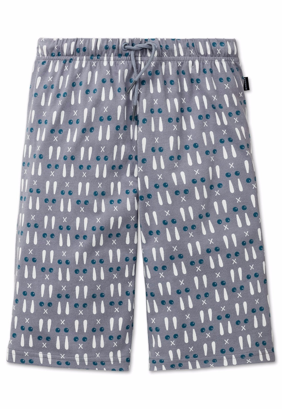 Schiesser Jungen Bermuda Shorts  Mix & Relax grau   Gr. 140