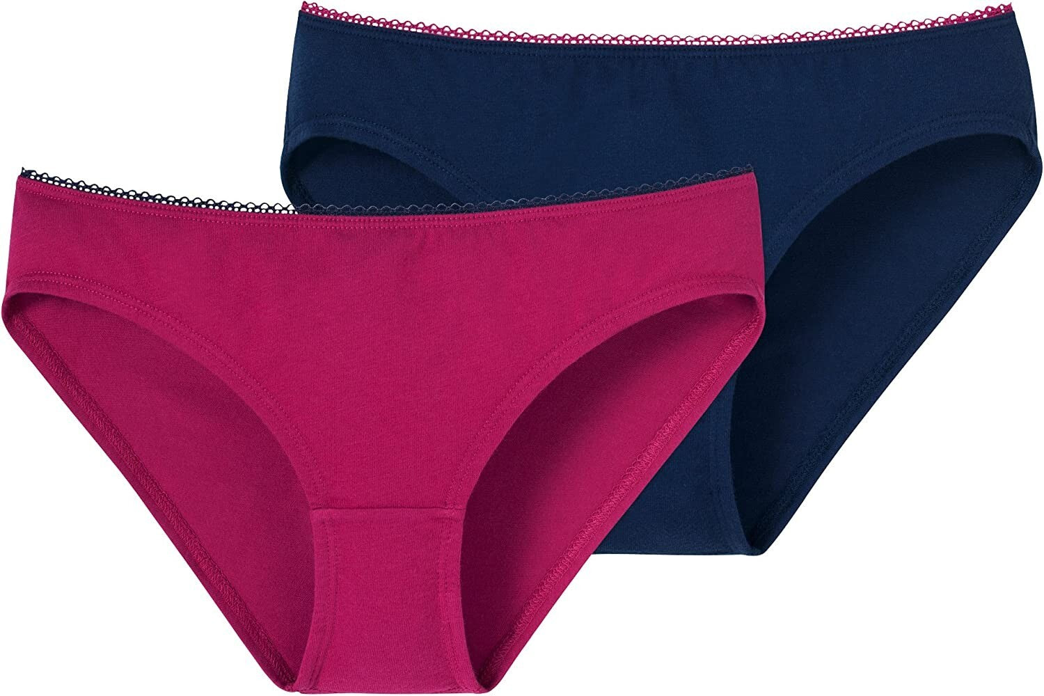 %% STOP %% REDUZIERT Schiesser Mädchen  Unterhosen Slips 2er Pack NEU Gr. 140