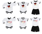 Jacky Baby Body oder T-Shirt + Shorts WM /EM Deutschland Fußball  Gr. 44 -104