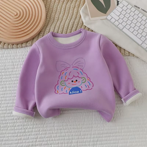 Cooler  warmer kuscheliger Fleecepulli mit tollem Design von 1 Jahr bis 6 Jahre