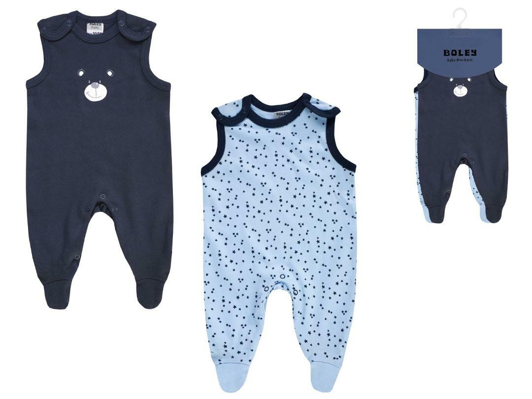 Jacky Baby Stramplerset 2 pack Jungen Modelle  Gr.50/56