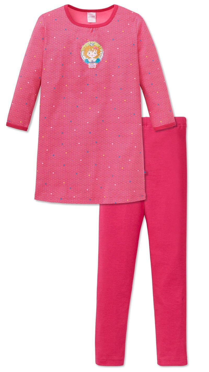 %% STOP %% REDUZIERT Schiesser Mädchen Nachthemd mit Leggings  NEU Gr.92