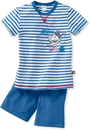 %% STOP %% REDUZIERT Schiesser Jungen Schlafanzug Kurz Shorty NEU Gr.92