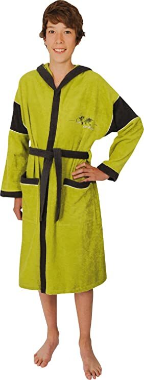SONDERPREIS Wörner Südfrottier Junge Bademantel NEUWARE  Gr. 128