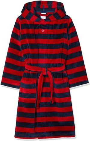 Sanetta Jungen Bademantel Kuschelfleece Herbst Winter   Gr. 92