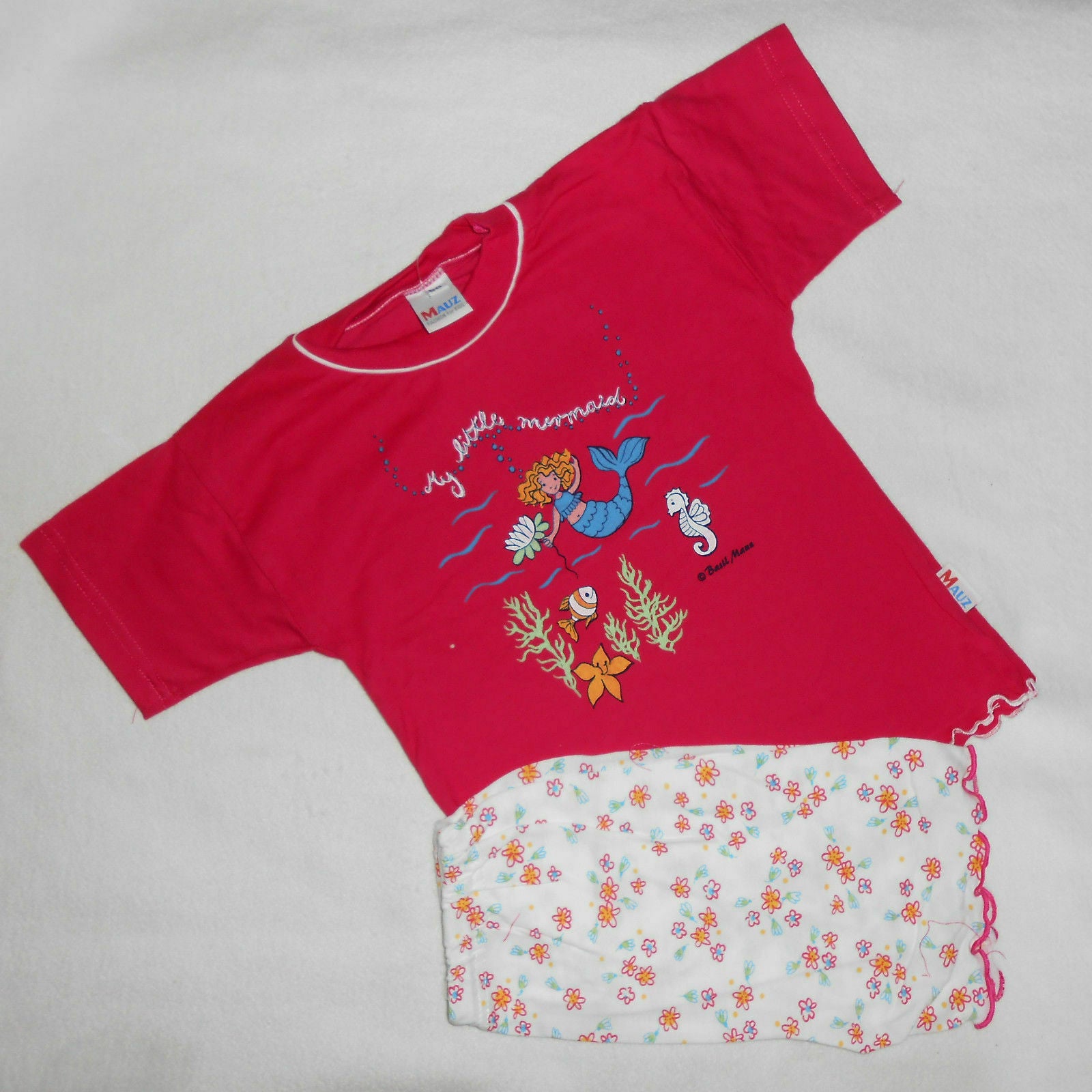 SONDERPREIS Wörner Südfrottier Mädchen Shorty  NEUWARE  Gr. 80