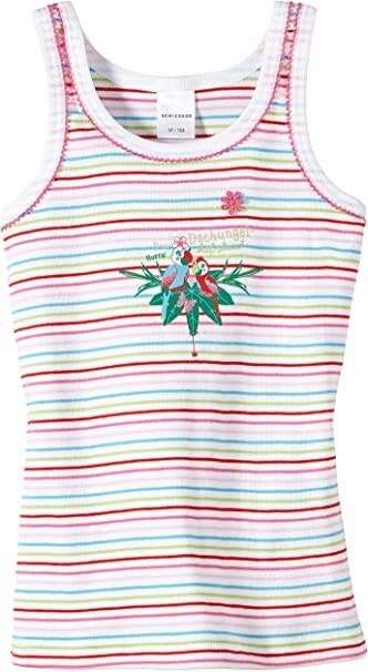 %% STOP %% REDUZIERT Schiesser Mädchen  Unterhemd  NEU Gr. 104