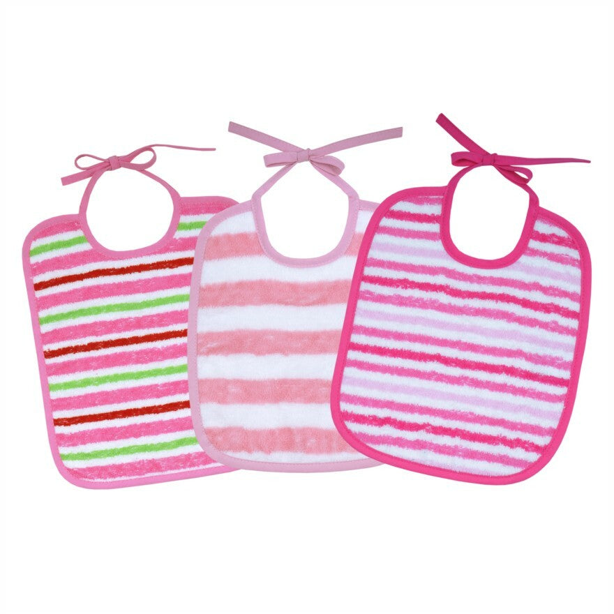 Wörner Südfrottier 3er Pack Bindelatz für Jungen / Mädchen mit Schnellverschluss