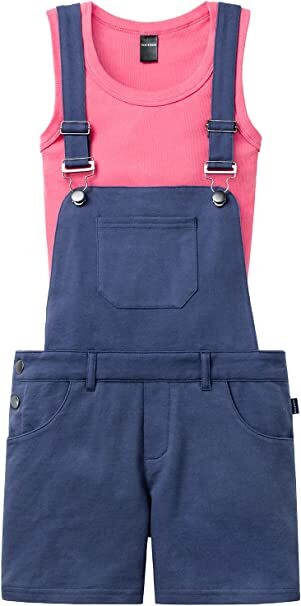 %% REDUZIERT%% Schiesser Mädchen  Set aus  Latzhose und Top statt 39,99  Gr 152