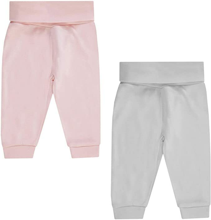 Jacky Baby Leggings Jogginghose 2er-Pack  rosa  Mädchen Gr.  62/68+74/80