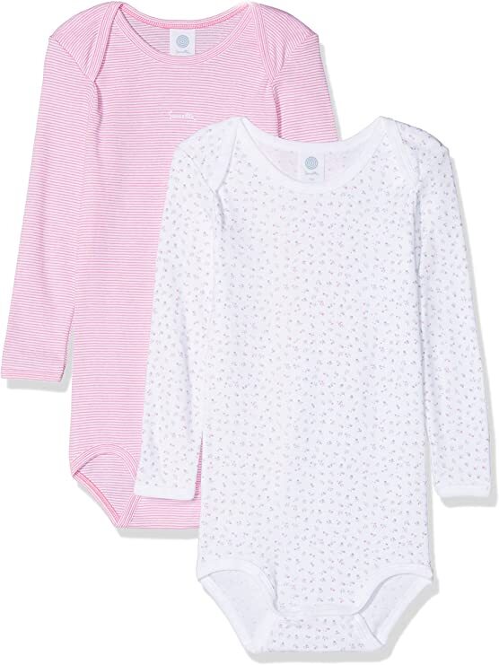 %% SANETTA DOPPELPACK LANGARMBODYS MÄDCHEN NEU GR.104 %%