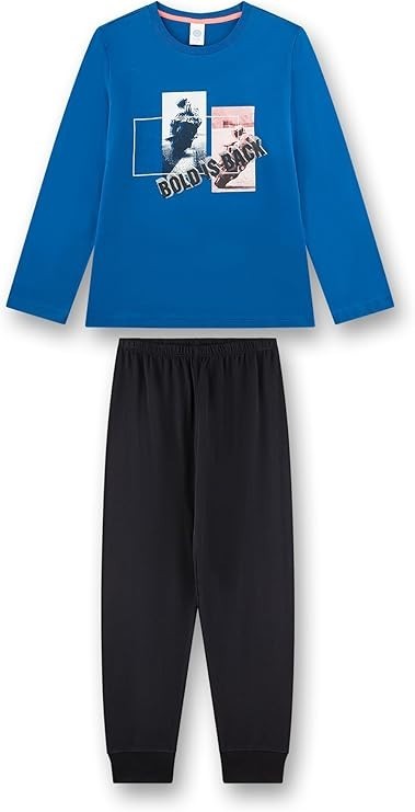 Sanetta Jungen langer Schlafanzug  Gr. 140,152,164,176,188