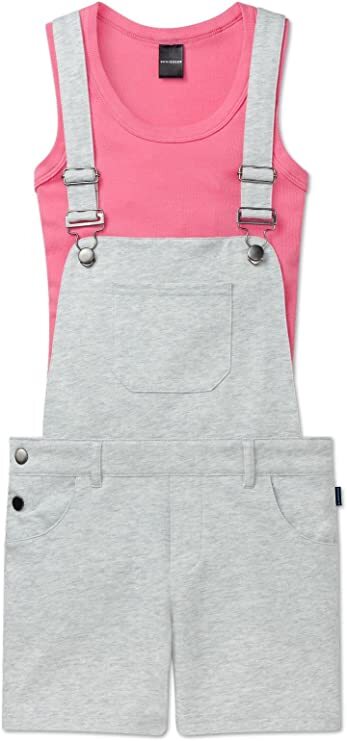 %% REDUZIERT%% Schiesser Mädchen  Set aus  Latzhose und Top statt 39,99  Gr 152