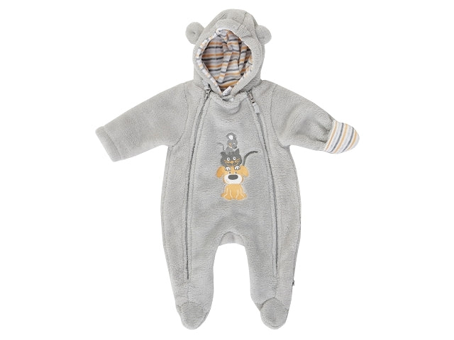 %% AUSVERKAUF %% Jacky Baby Overall "Best Friends" unisex hellgrau  Gr.80