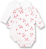 %% SANETTA DOPPELPACK LANGARMBODYS MÄDCHEN NEU GR.86 %%