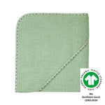  Wörner Südfrottier Kapuzenbadetuch BIO  "At Home helloliv" Gr. 80x80