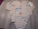 HAMMERANGEBOT 3 BODYS JACKY BABY NEUWARE  GR.68 STATT 25,99 nur 12,99 !!