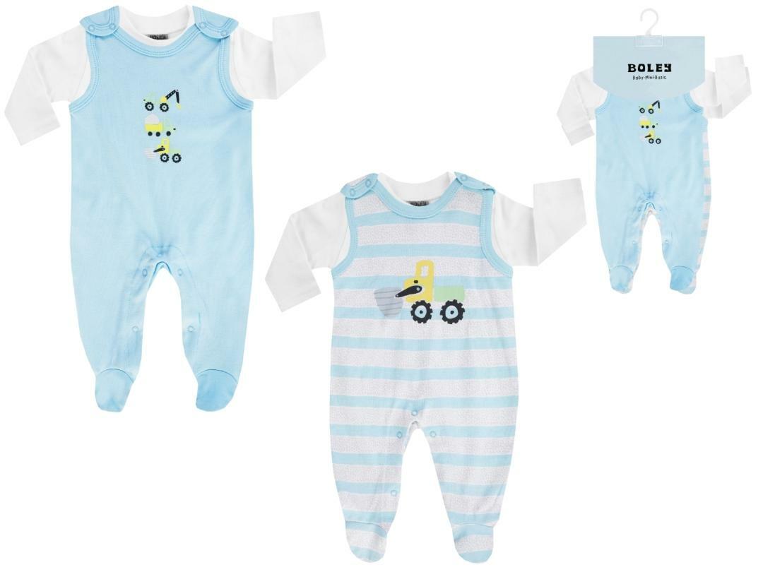 Jacky Baby Stramplerset 2 pack Jungen Modelle incl Sweater Gr.62