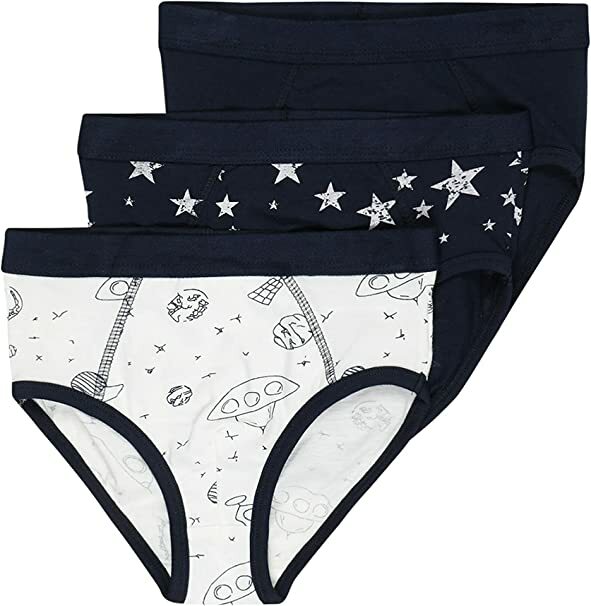 Jacky Baby Jungen Slip 3 Pack BIOBAUMWOLLE Gr. 98/104