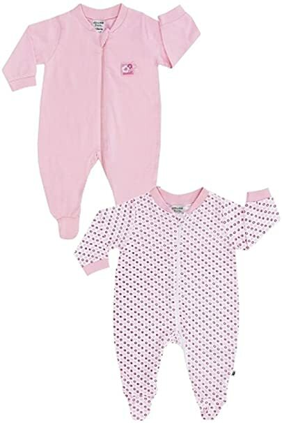 Jacky Baby 2er-Pack Schlafanzug Mädchen1-tlg langarm Gr.50-92